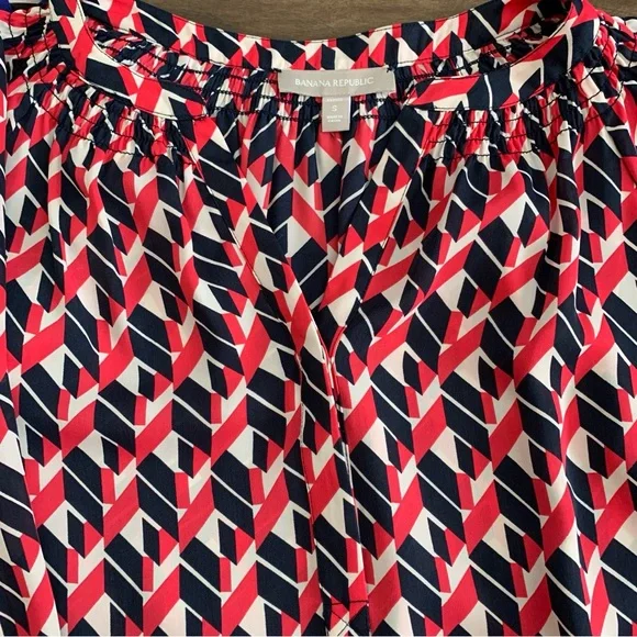 Banana Republic PETITE small Bundle 2 tunic tops shirts PS - Picture 2 of 6